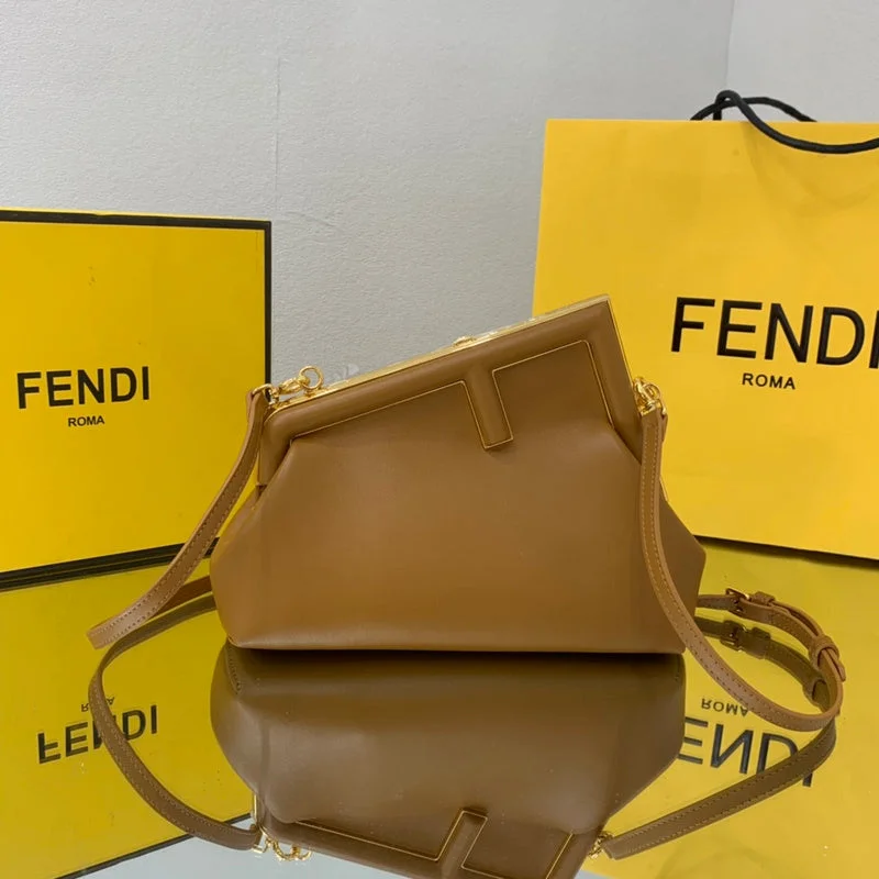 Ladies Fendi Peekaboo bags with a detachable shoulder strap for different carrying optionsBC - FENDI BAGS - 062