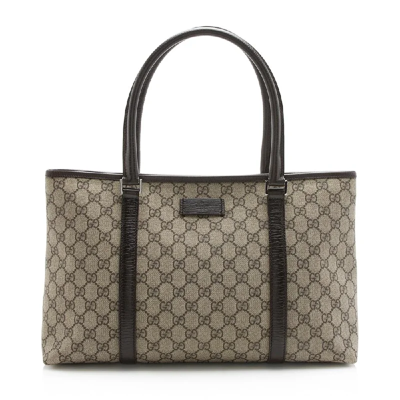 Women Gucci bags with a detachable mirror insideGucci GG Supreme Joy Tote (SHF-12090)