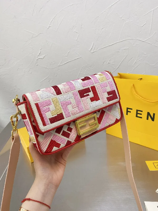 Fendi Baguette bags with a detachable shoulder strap for hands - free convenienceEN   Designer bags by Fendi 119