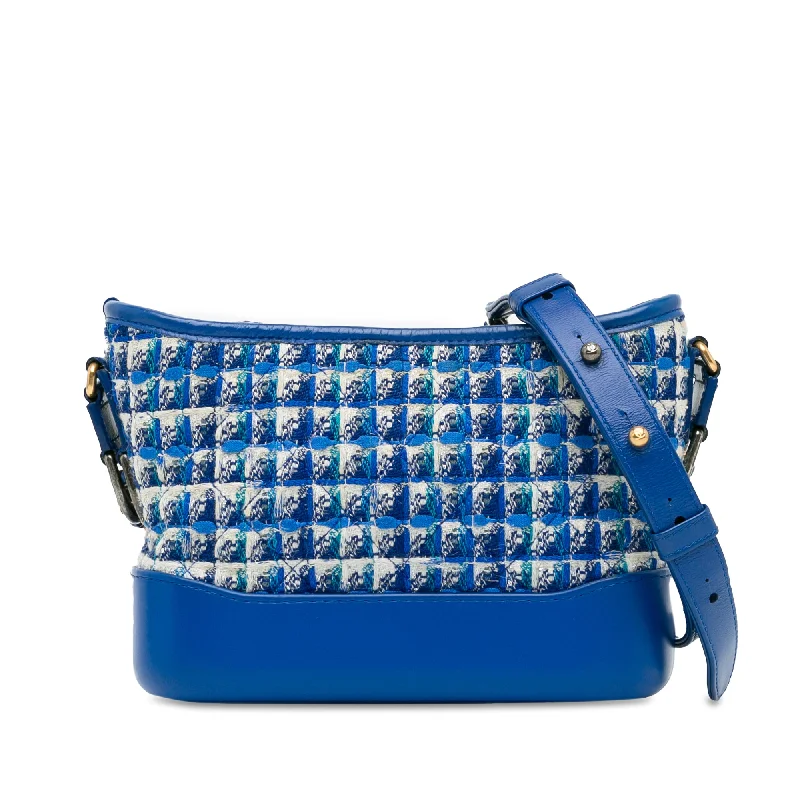 Balenciaga Glove small size with studded cuffsBlue Chanel Small Tweed Gabrielle Crossbody