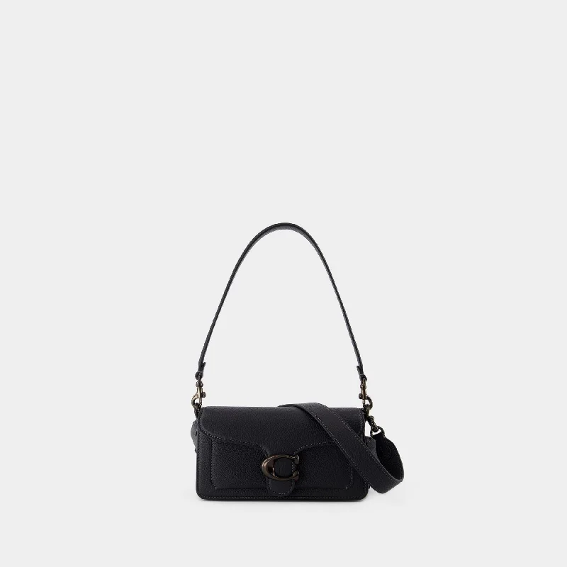 Coach crossbody bags with a woven leather strap for a unique textureTabby 20 Shoulder Bag - Coach - Leather - Black