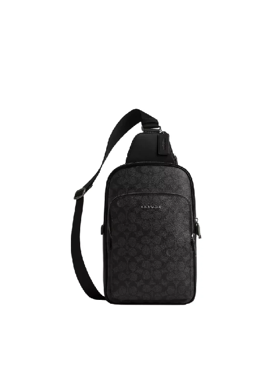 Coach Tabby bags with a classic turnlock closure for a timeless styleCoach Ethan Pack Bag In Charcoal Black CV918