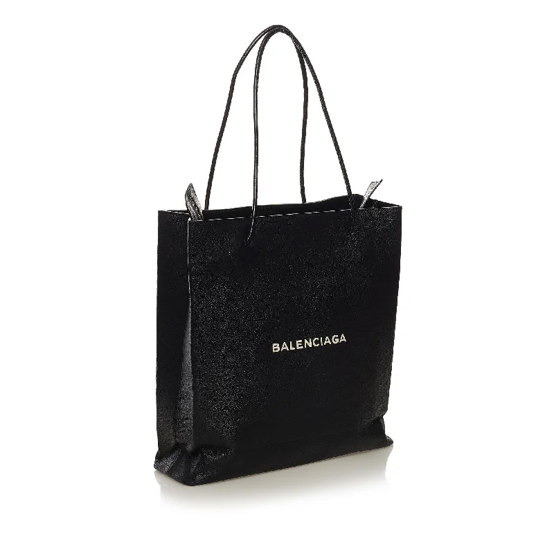 Balenciaga Le Dix small size with canvas - leather combinationBalenciaga North South Shopping Tote Bag (SHG-34251)