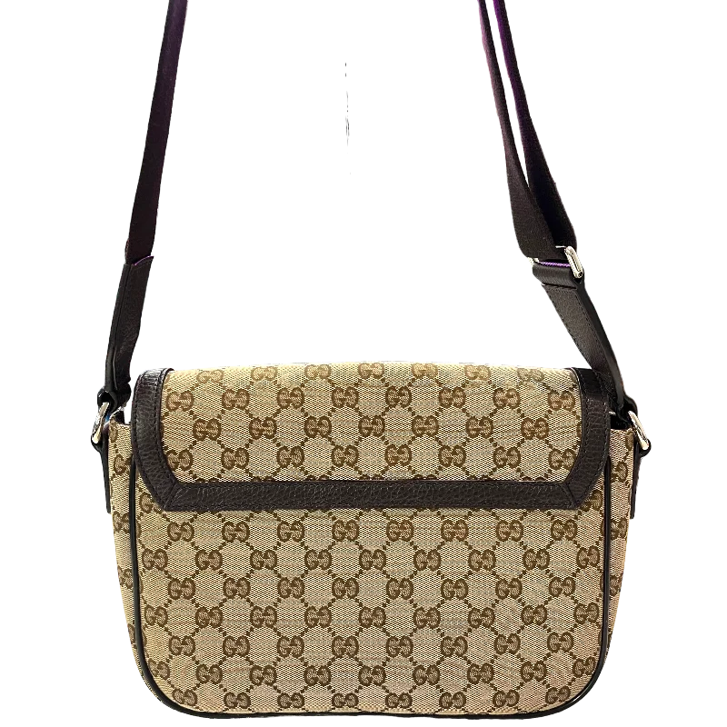 Women Gucci bags with a zippered interior pocketCrossbody Designer By Gucci  Size: Large