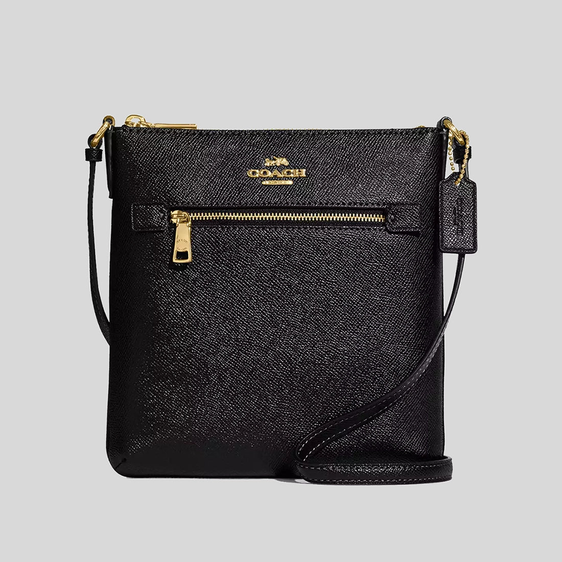 Ladies Coach Borough bags in a pastel shade for a soft and delicate appearanceCOACH Mini Rowan File Bag Black CV405