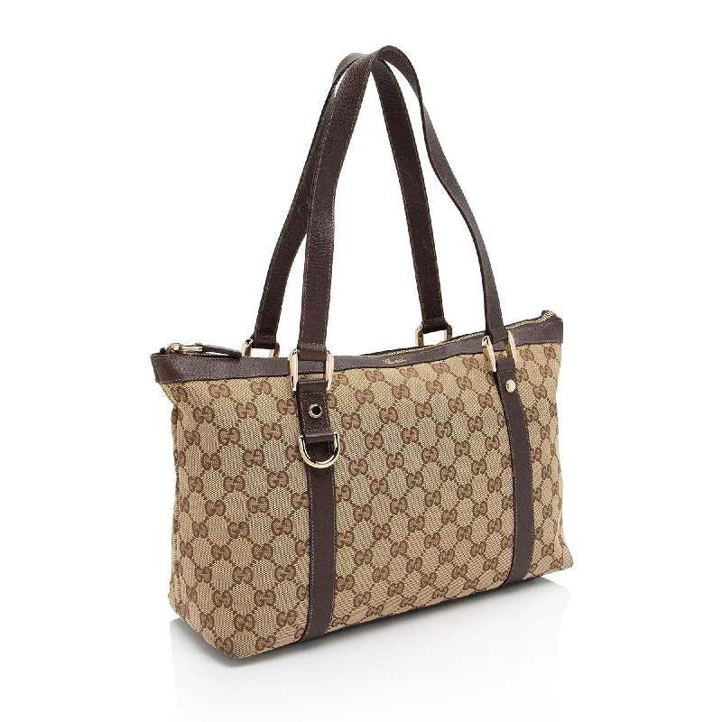 Ladies Gucci Dionysus bags with a detachable shoulder strapGucci GG Canvas Abbey Medium Tote (3Yofcp)