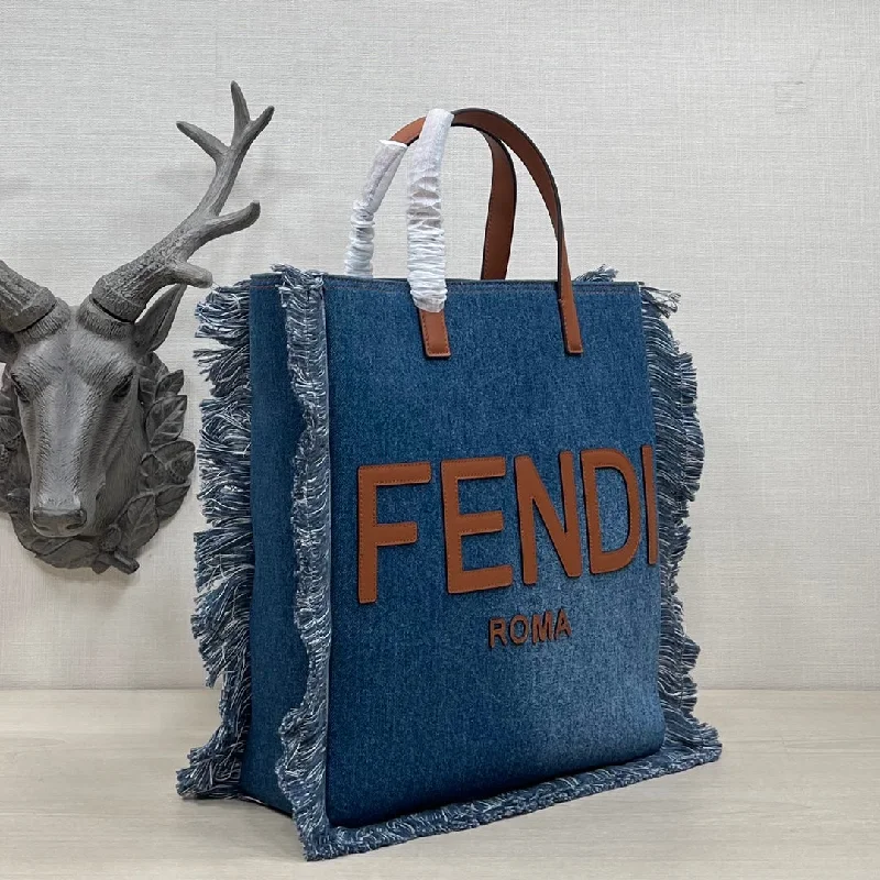 Ladies Fendi shoulder bags with a tassel - decorated zipper for added charm and styleWF -  Fendi Bag - 091