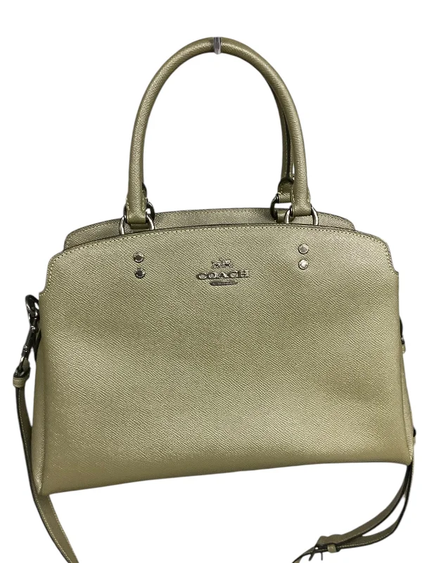 Coach backpacks with a hidden back pocket for securityHandbag Designer By Coach, Size: Medium