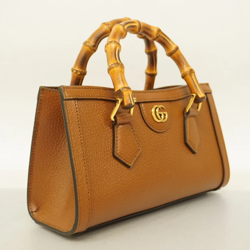 Ladies Gucci Dionysus bags with a detachable shoulder strapGucci  Bamboo 2way Bag Diana 735153 Women's Handbag,Shoulder Bag Brown