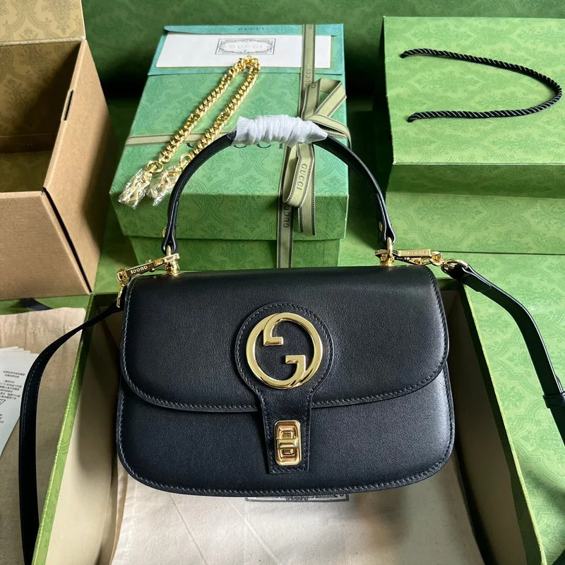 Women Gucci bags with interlocking G hardware for a classic lookWF - Gucci Bags - 012