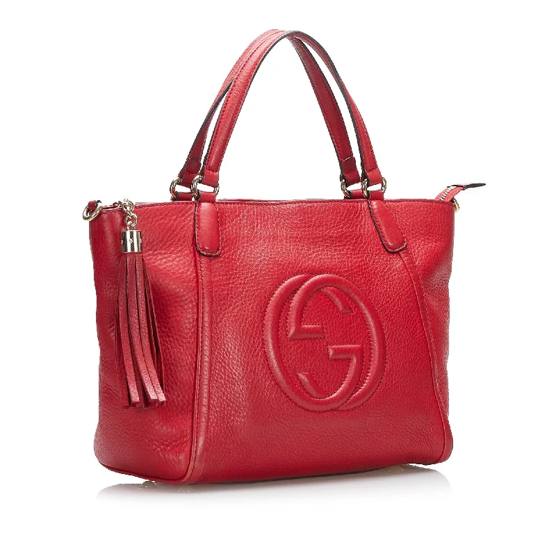 Ladies Gucci shoulder bags with a single - handle designGucci Soho Cellarius (SHG-51Rzl4)