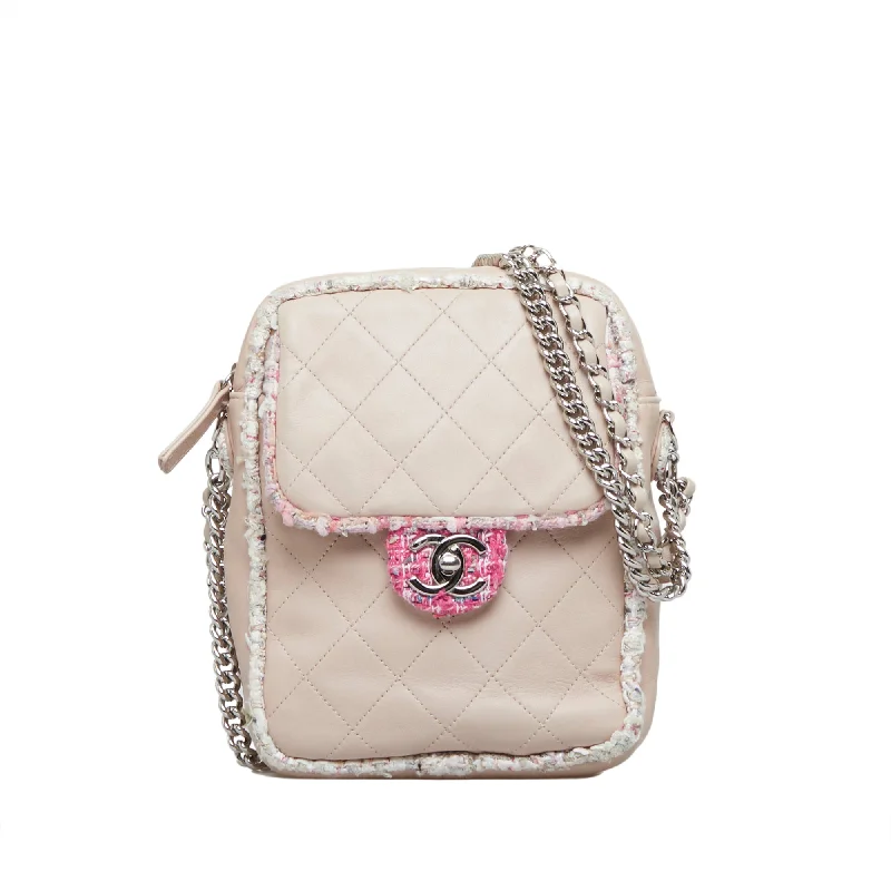 Balenciaga Le Dix medium size with adjustable shoulder strapsPink Chanel Elegant Tweed Crossbody