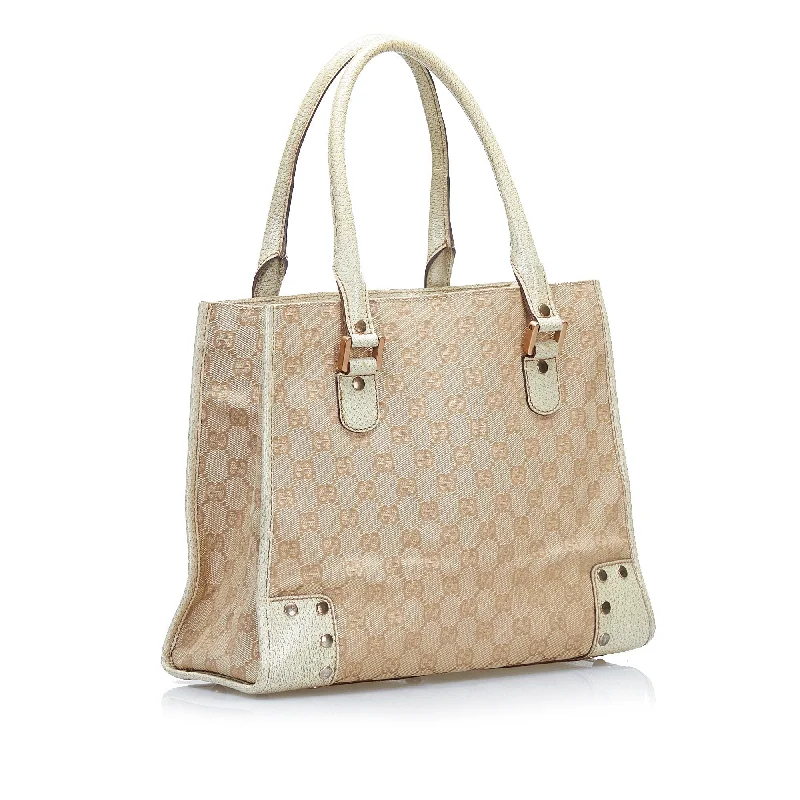 Gucci Dionysus bags for women with tiger - head claspsBeige Gucci GG Canvas Tote Bag