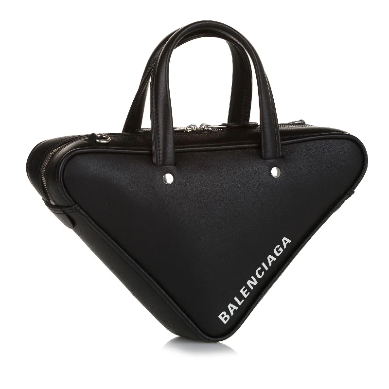 Balenciaga Papier Shopping Tote large size with metal - framed cornersBalenciaga S Triangle Duffle Bag (SHG-34852)