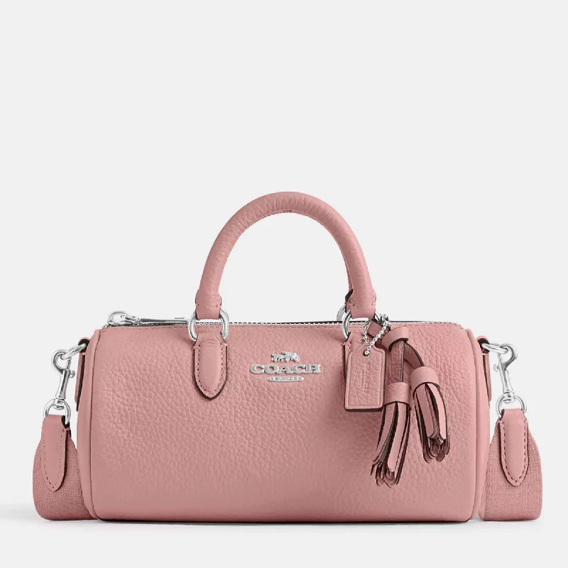 Ladies Coach crossbody bags with a single - strap design for simplicityLight Pink/silver Women  Lacey Crossbody Bag