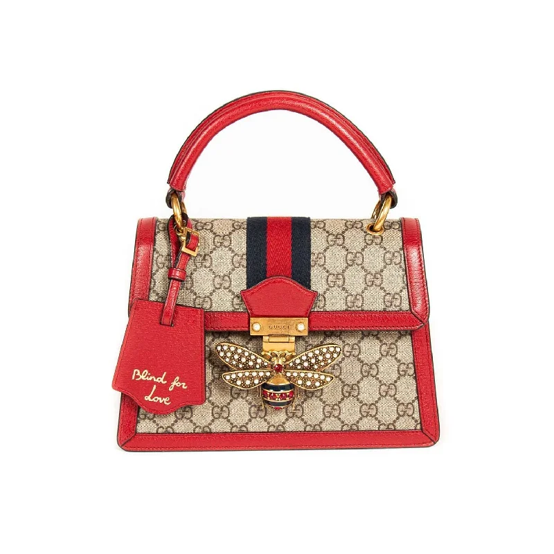 Gucci crossbody bags for women with adjustable leather strapsGucci Small Queen Margaret GG Supreme Bag