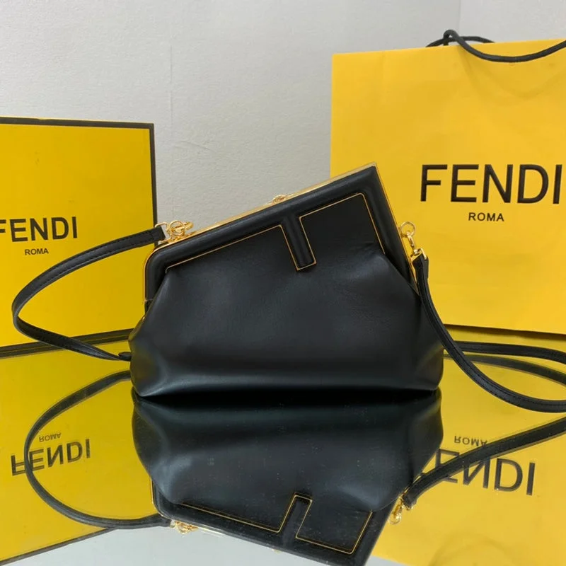 Fendi tote bags with a solar - powered charging panel for eco - friendly chargingBC - FENDI BAGS - 058