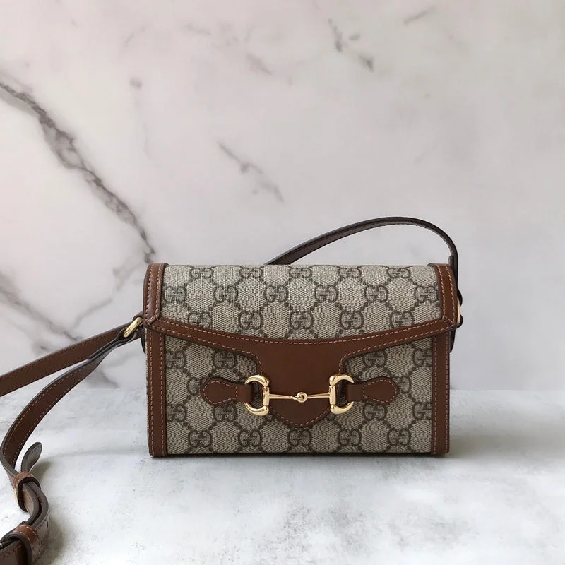 Women Gucci bags with a front - flap pocket for quick - access itemsWF - Gucci Bags - 13038