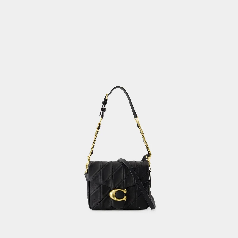 Coach tote bags with a spacious interior and multiple compartments for organizationTabby Shoulder Bag - Coach - Leather - Black