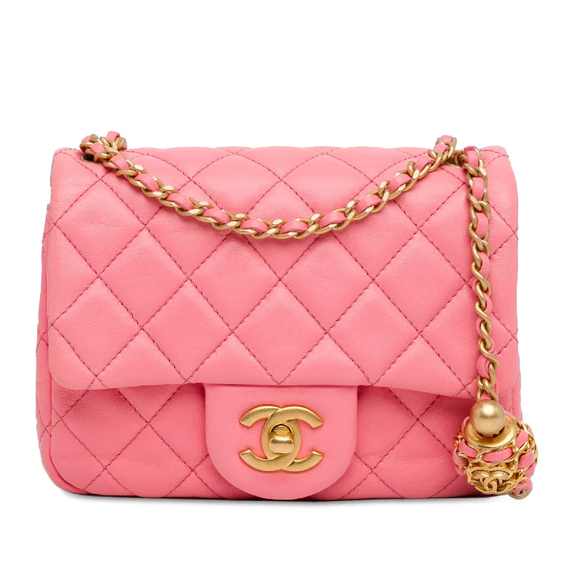 Balenciaga Arena large size with zipper - pocket compartmentsPink Chanel Mini Square Classic Lambskin Pearl Crush Flap Crossbody Bag