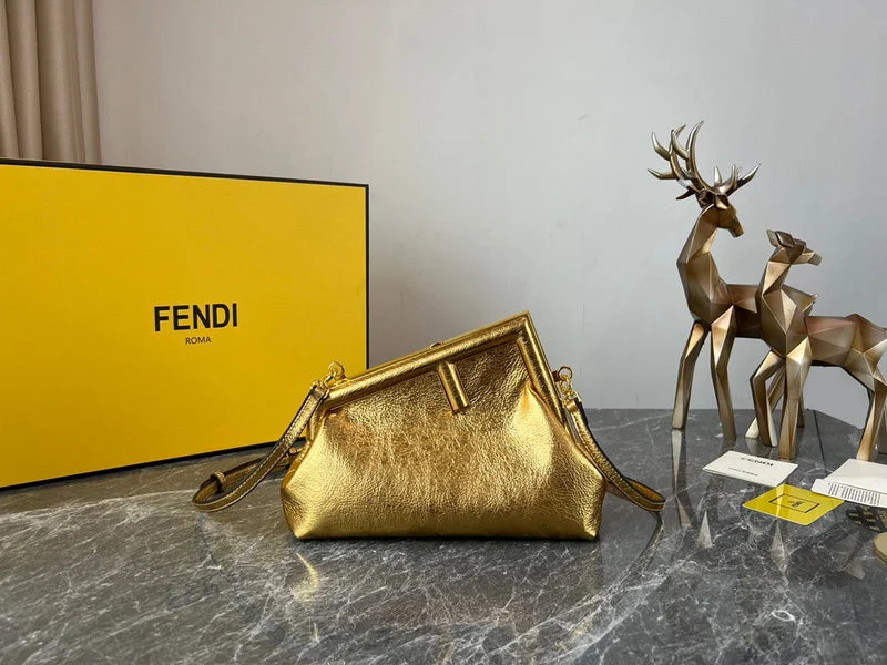 Fendi bags with a back - zip pocket for storing valuables securelyBC - FENDI BAGS - 060