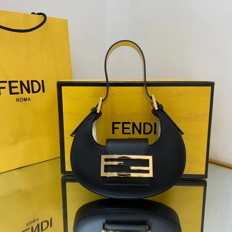 Fendi handbags with a glow - in - the - dark FF logo for a fun and unique featureBC - FENDI BAGS - 033