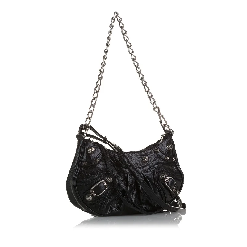 Balenciaga Le Cagole large size with antique - brass bucklesBalenciaga Mini Le Cagole (SHG-u9bVJ4)