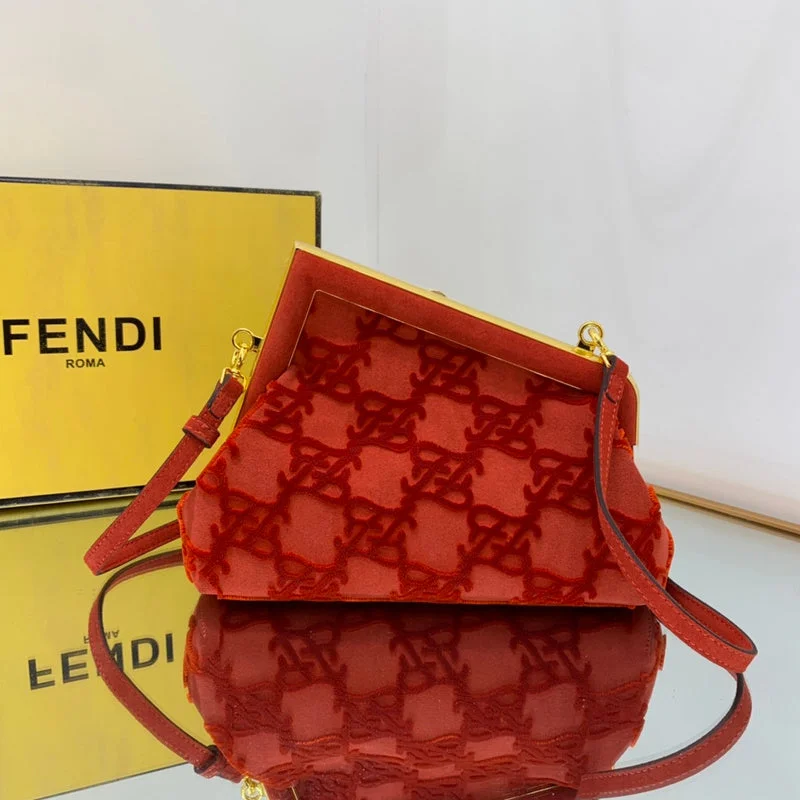 Fendi handbags with a metal - framed clasp for durability and a stylish lookBC - FENDI BAGS - 044