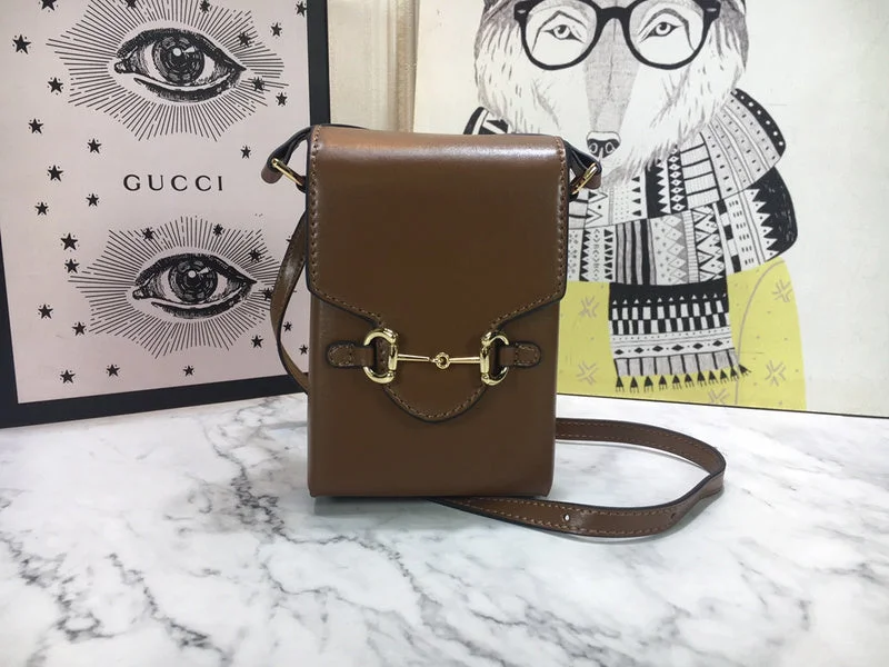 Women Gucci Sylvie bags with a leather - wrapped handleWF - Gucci Bags - 13030