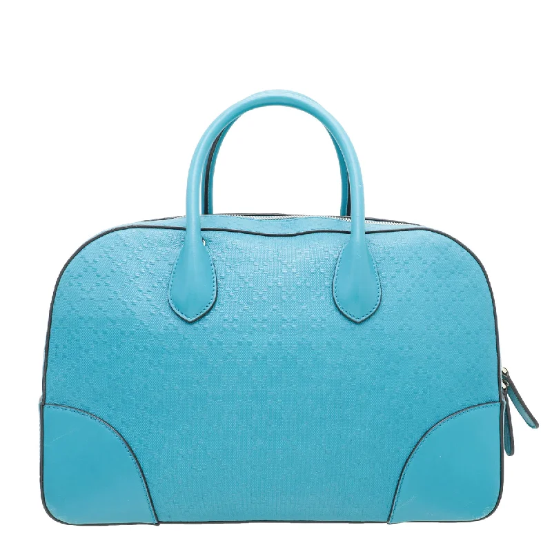 Medium - sized Women Gucci handbags for everyday useGucci Turquoise Bright Diamante Top Handle Bag