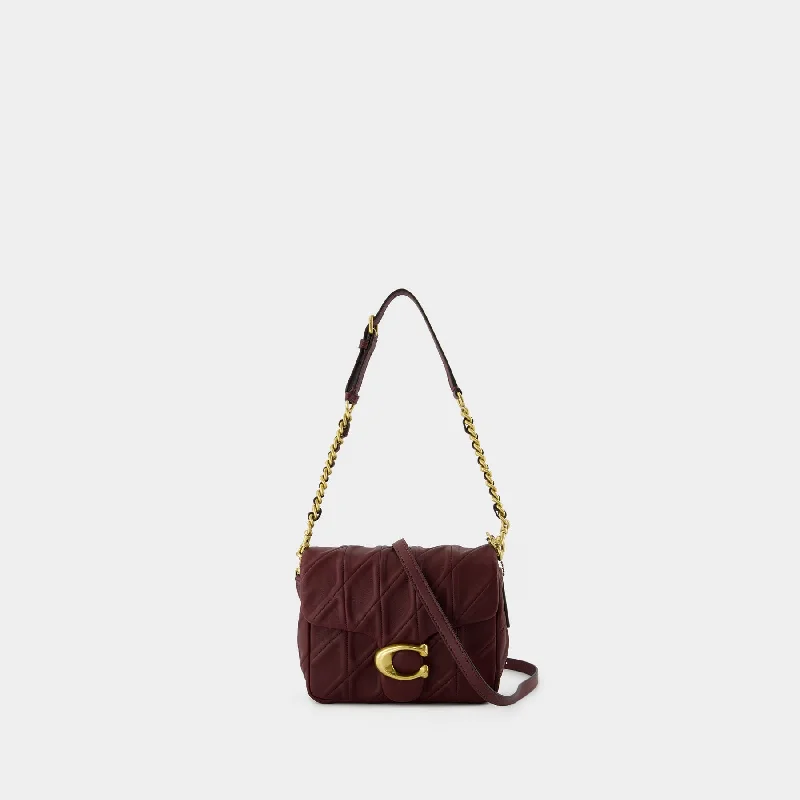 Coach crossbody bags with a woven leather strap for a unique textureTabby Shoulder Bag - Coach - Leather - Red