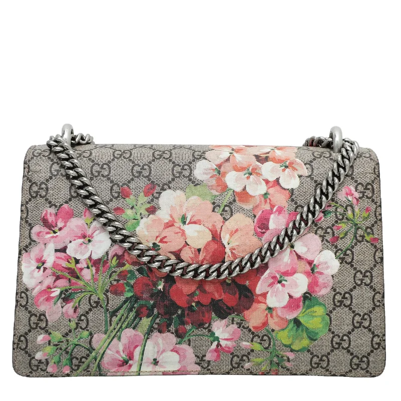 Ladies Gucci shoulder bags with a wide - width strapGucci Rose Antique Blooms Print Dionysus Bag