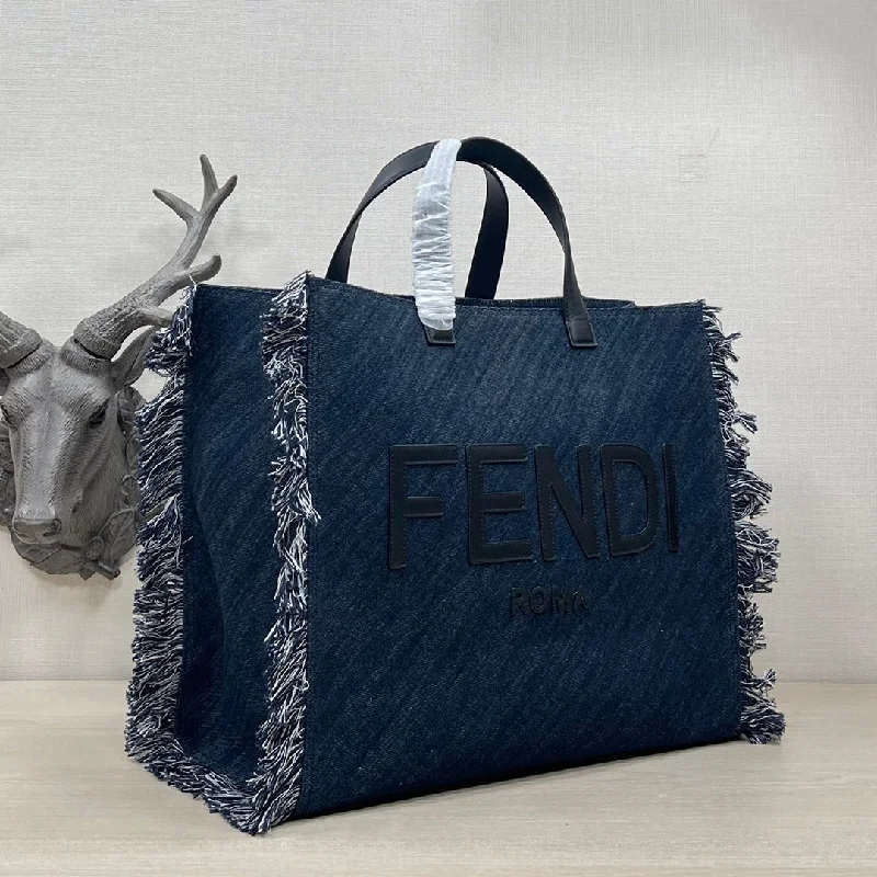 Fendi bags with a front - flap pocket and a turnlock for a classic and elegant aestheticWF -  Fendi Bag - 090