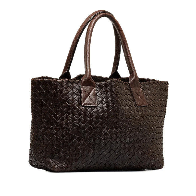 Bottega Veneta bags for calligraphy workshopsBrown Bottega Veneta Intrecciato Cabat Tote Bag