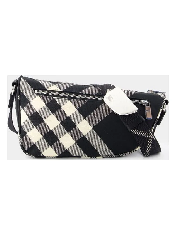 Sustainable and Ethical Burberry Bags for Conscious ConsumersShield Sling Bag in Black | 8089301