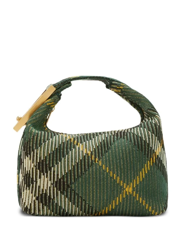 Burberry Bags with Detachable Straps for CustomizationWomen's Mini Peg Bag in Green | 8082042