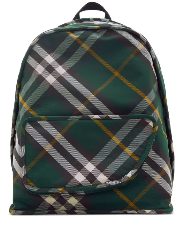 Lightweight Burberry Backpacks for TravelMen's Backpack in Green | Size UNICA | 8080679