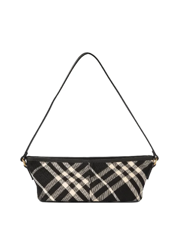 Seasonal Print Burberry Bags for Summer 2025Women's Check Mini Bag in Black | 8095295