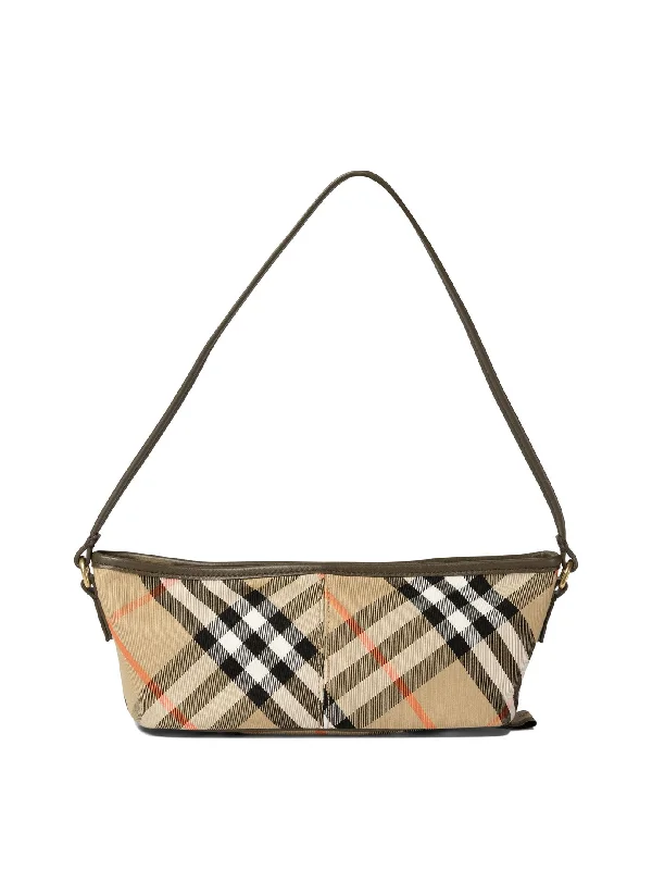 Versatile Burberry Convertible Bags for Multiple StylesWomen's "check" Mini Bag in Beige | 8095296