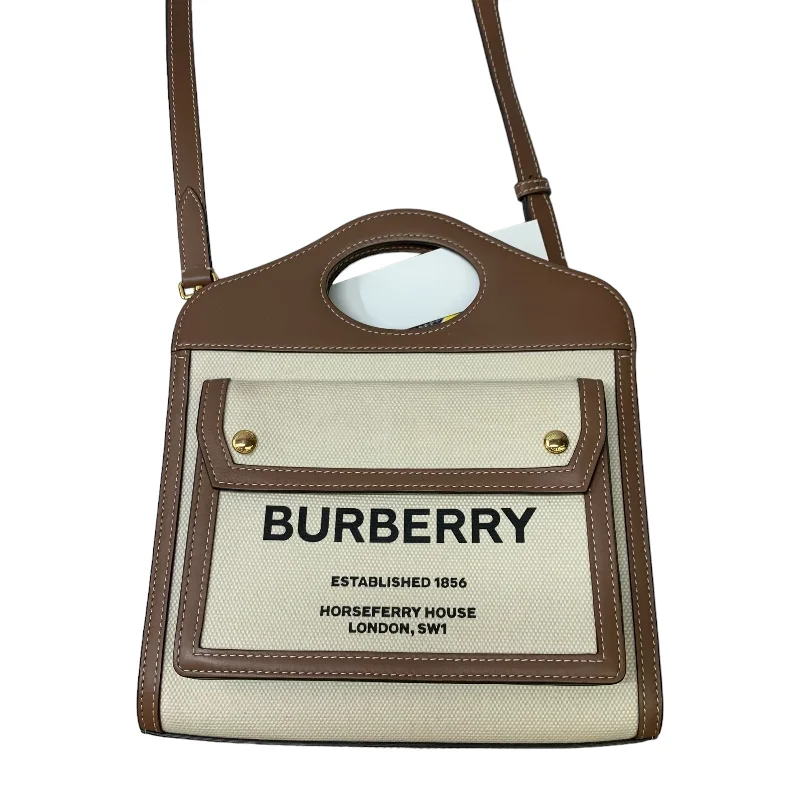 Color - Blocked Burberry Bags for a Bold StatementCrossbody Luxury Designer Burberry, Size Small