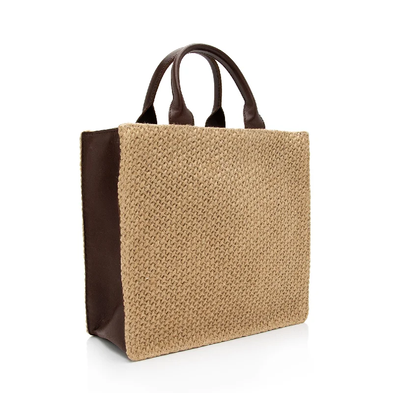 Bottega Veneta bags with magnetic snap closuresBottega Veneta Vintage Woven Raffia Leather Zip Tote (SHF-Hp09r7)