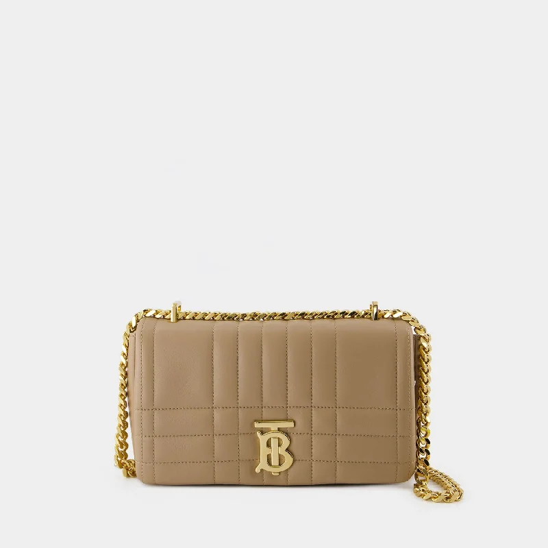 Sustainable Burberry Bags Made from Recycled MaterialsLola Crossbody - Burberry - Leather - Beige