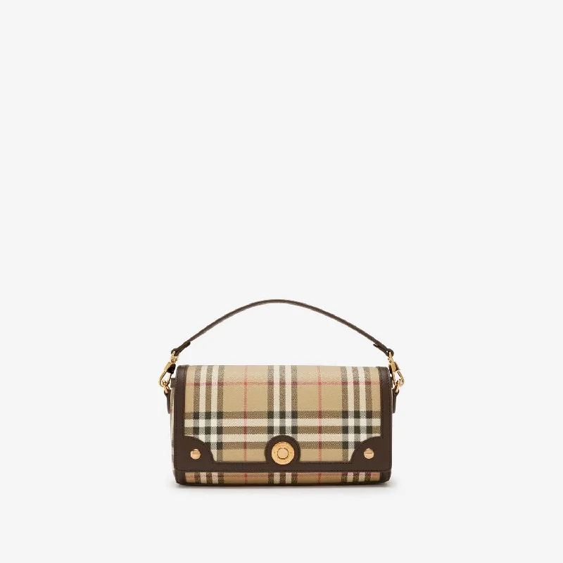 High - Quality Burberry Leather Shoulder BagsWomen's Small Note Bag in Vnchmilita | 8097599155142