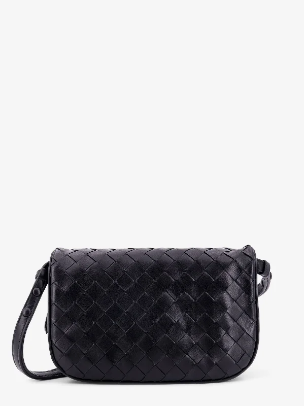 Bottega Veneta bags in metallic finishesBottega Veneta Women Bottega Veneta Black Shoulder Bags