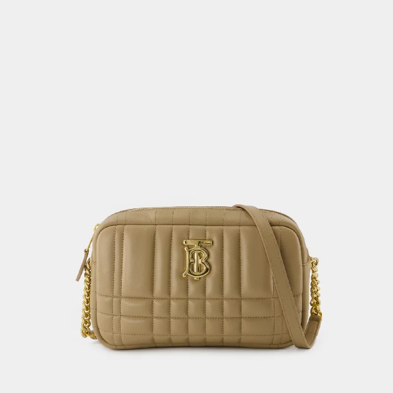 Color - Blocked Burberry Bags for a Bold StatementLola camera bag - Burberry - Leather - Beige