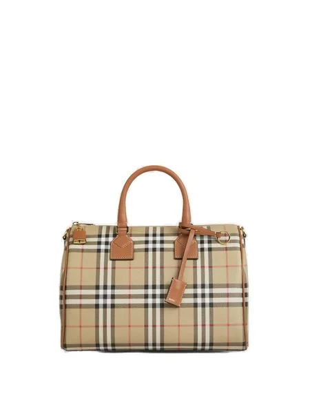 Burberry Bags with Reflective Elements for SafetyWomen's Medium Bowling Bag in Brown | 8071355