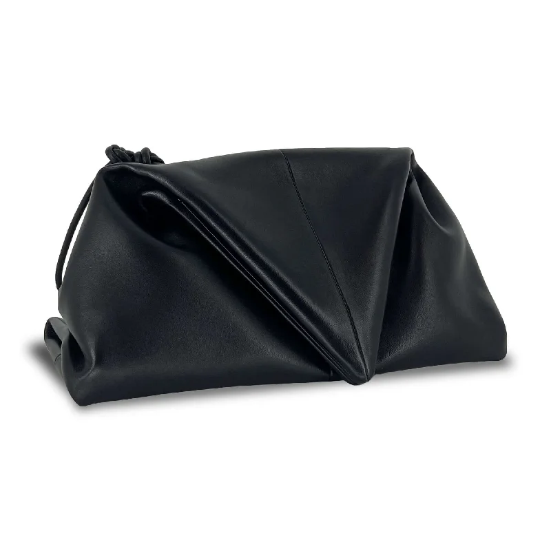 Bottega Veneta bags for fishing tripsBottega Veneta Trine Leather Clutch Bag