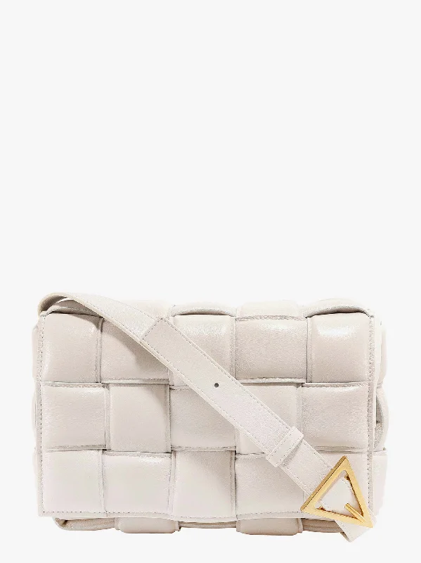 Bottega Veneta bags with drawstring closuresBottega Veneta Women Bottega Veneta White Shoulder Bags