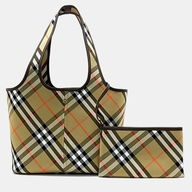 Quilted Burberry Bags for a Luxurious Feelsmall checked tote bag