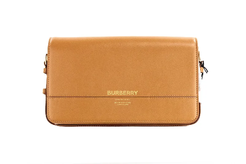 Sparkly Burberry Bags with Rhinestone EmbellishmentsBurberry Grace Small Nutmeg Smooth Leather Flap Crossbody Clutch Handbag Purse